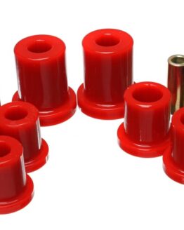 Red Front Control Arm Bushing Set Fits 03-09 Lexus GX470 / 03-09 Toyota 4Runner