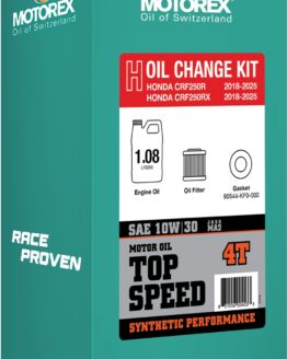 Motorex Top Speed Oil Change Kit For Honda CRF250R/CRF250RX