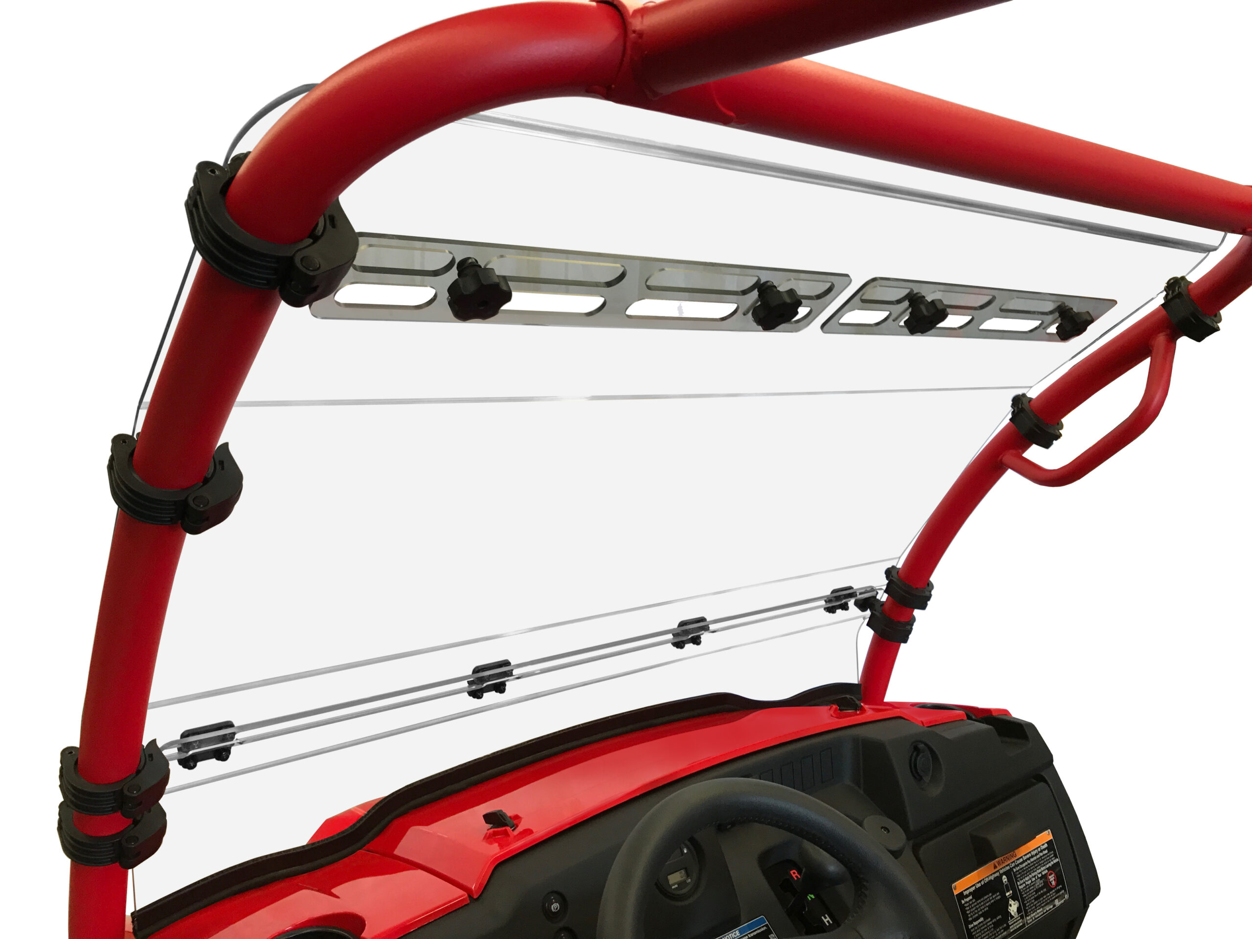 Hinged Full Windshield Upper Vents - Image 5