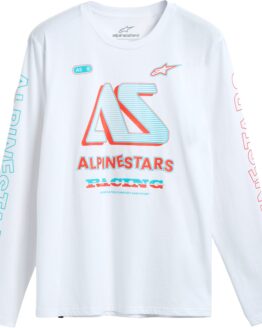 Alpinestars Ayess LS CSF Tee White Large Long Sleeve Shirt