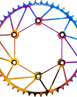 Dirt Tricks Chromoly Rear Sprocket 46T-520 Chrome For KTM/Husqvarna/GasGas