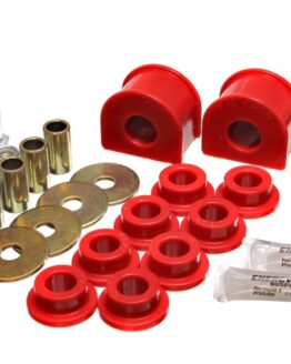 Red Rear Sway Bar Bushing Set (Inc End Links)
