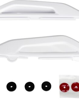 Acerbis Side Panels Lower White For Honda CRF250R CRF450R 2022-2024