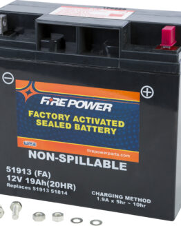 Fire Power 51913(FA) Factory Activated Sealed Battery