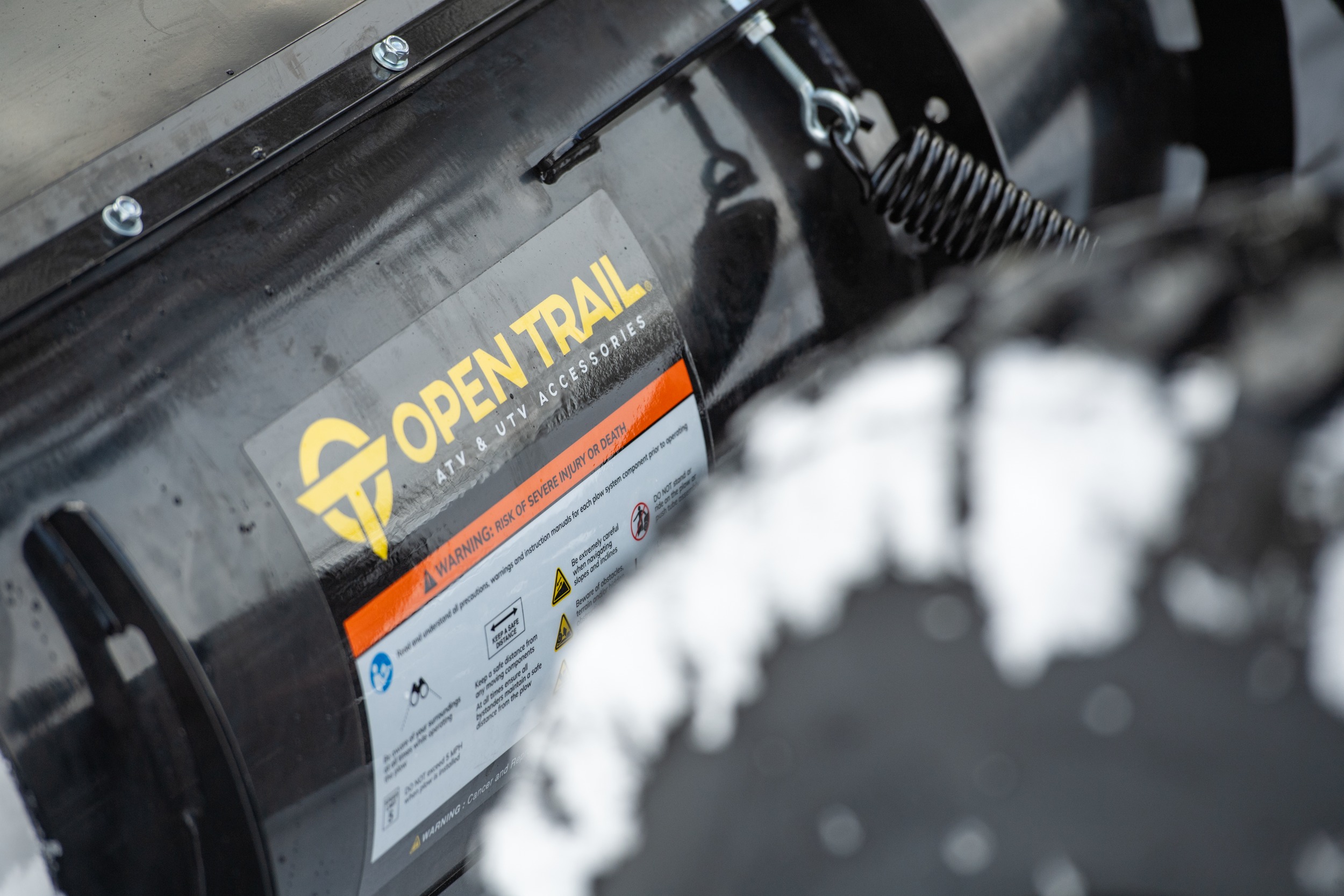 Open Trail 66 Inch Straight Plow Blade for ATV/UTV - Image 9