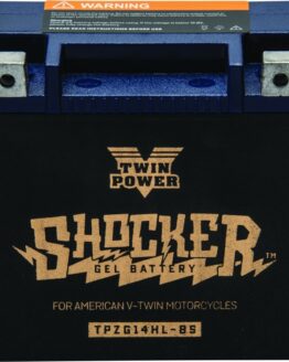 Twin Power YTX-14L Shocker Gel Battery Replaces H-D 65958-04