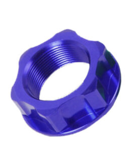 Blue Steering Stem Nut