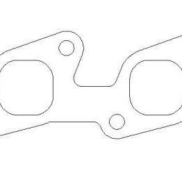 Cometic .030" MLS Exhaust Gasket 1.575" Square Port Fits Nissan KA24DE 91-98
