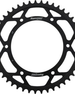 Supersprox Steel Rear Sprocket 47T Black Fits 97-15 BMW Aprilia