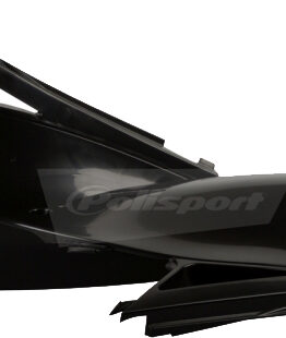 Plastic Side Number Plate - Black