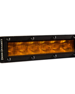 Diode Dynamics 6" SS6 Single Row Amber LED Light Bar