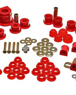Energy Suspension Red Hyper-Flex Master Bushing Set Fits 86-91 Mazda RX7