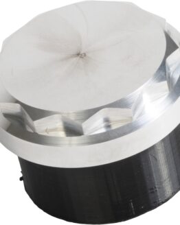 Hofmann Designs 12-Point Bagger Steering Stem Cover Raw For Harley Touring