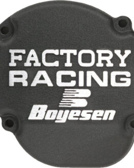 Boyesen Spectra Factory Ignition Cover Black Fits 89-06 KDX200 97-05 KDX220