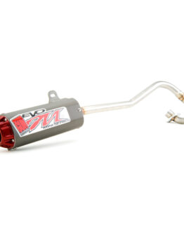 Big Gun EVO R Full Exhaust Red Fits 08-09 Suzuki Z90 Quadsport