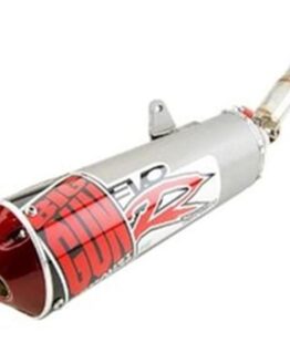 Big Gun EVO R Slip-On Exhaust Silver Fits 08-10 Polaris Outlaw 450MXR/525S