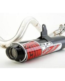 Big Gun EVO U Full Exhaust Black Fits 12-14 Kawasaki Brute Force 650 750