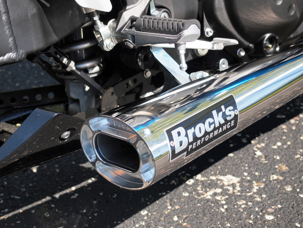 18" Polished TiWinder Full Exhaust Street Baffle - Image 3