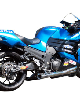 18" Polished TiWinder Full Exhaust Street Baffle