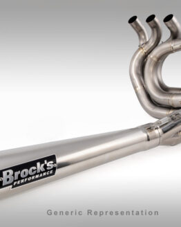 18" Polished TiWinder Full Exhaust Race Baffle