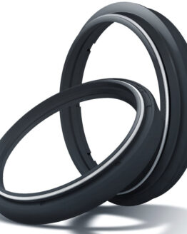 Black Single Fork Oil & Dust Seal Kit For 46 mm Sachs Forks