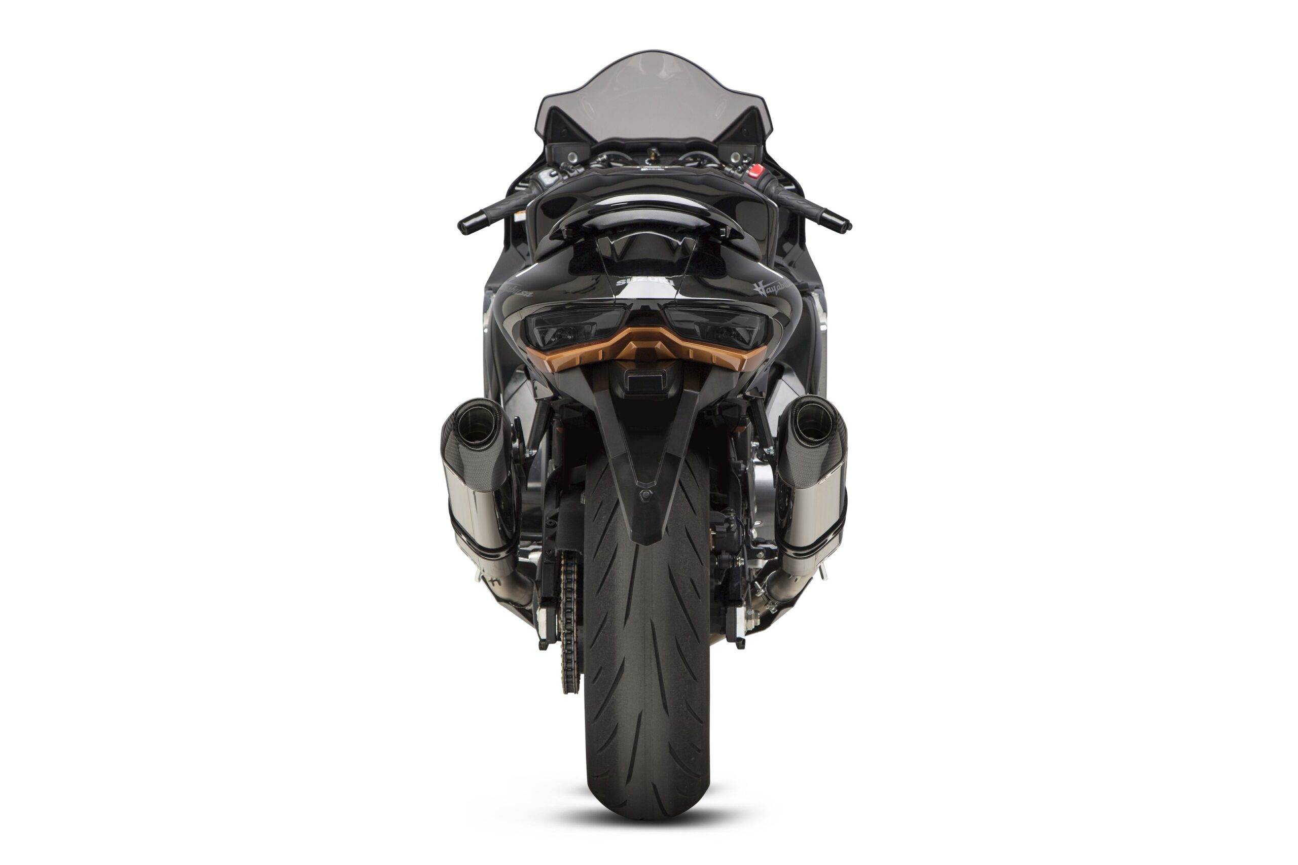 Yoshimura R-77 Slip-On Exhaust SS/CF For Suzuki Hayabusa 2022-2023 - Image 4