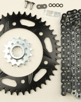 V3 Chain & Sprocket Kit Black RX Chain 520 15/44 Hardcoat Aluminum
