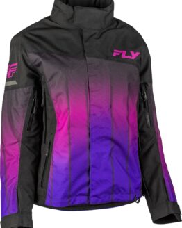 Fly Racing Women's SNX Pro Jacket Purple/Black 2X