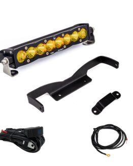 Baja Designs S8 Amber 10in Shock Tower Light Kit for Can-Am Maverick R