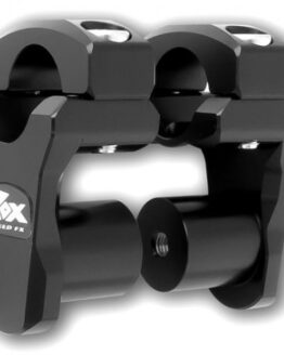 Pivoting Low Pro Handlebar Riser Black 1.75" for 1.125"