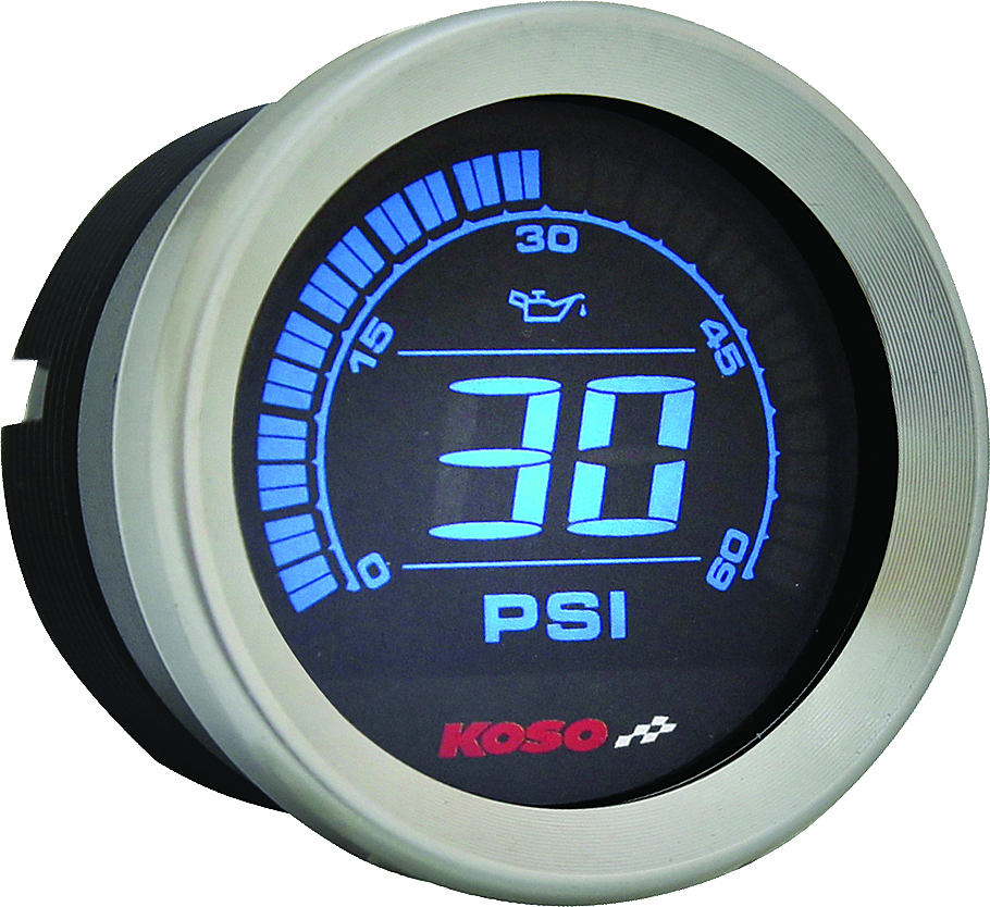 Digital Harley Gauge Cluster Silver - Image 11