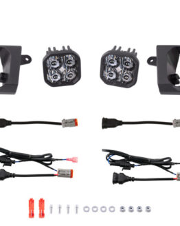 SS3 Type SV2 LED Fog Light Kit Max - White SAE Fog