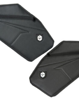 Pro Armor Rear Door Knee Pads with Storage Blue For Polaris RZR Pro XP 4