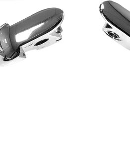 Chrome 3-Hole Custom Brake & Clutch Levers Set