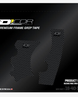 D'Cor Frame Grip Guard Decal Gray Fits 10-18 Suzuki RMZ250