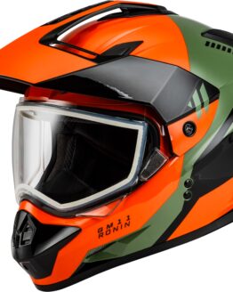 GMAX GM-11 Ronin Helmet Orange/Grey/Black Medium