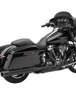 4" Dual Cut Neighbor Hater Black Slip On Exhaust