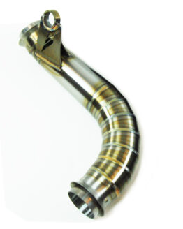 Extended Mid-Pipe - Stainless Steel