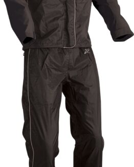 Z1R Women's 2-Piece Rain Suit Black XL