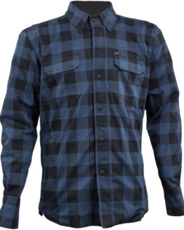 Speed and Strength True Grit Armored Motoshirt Navy/Black Medium