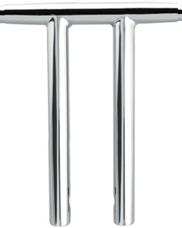 Chubby Flatline Chrome 12" Handlebar 1.25" Diameter by WILD 1 WO567