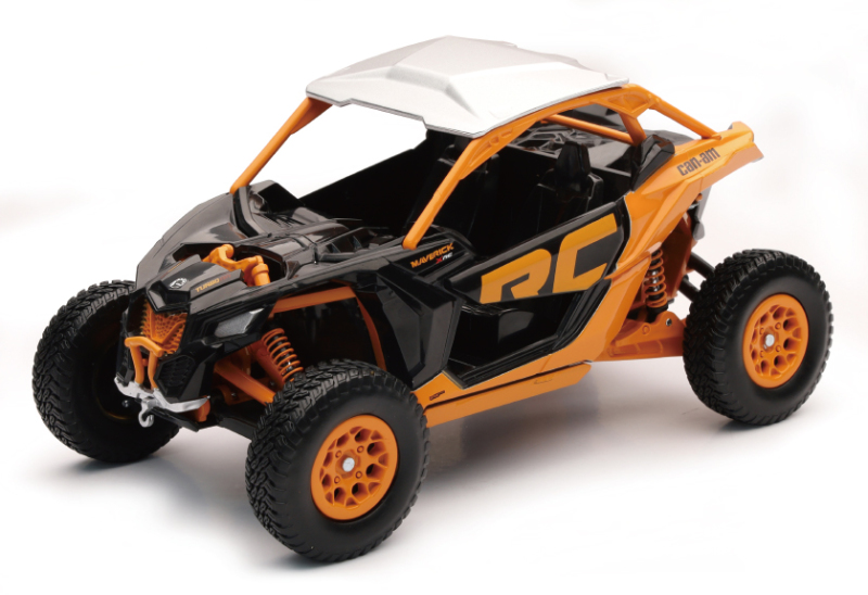 1:18 Scale UTV - Can-Am X3 X RC Turbo Orange Crush by New Ray Toys - Image 3
