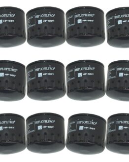 HF557 Oil Filter - Black - 12 Pack