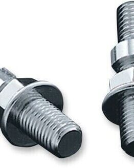 Kuryakyn Chrome Mirror Adapter Pair 5/16"-18 For Yamaha/Ducati Scrambler