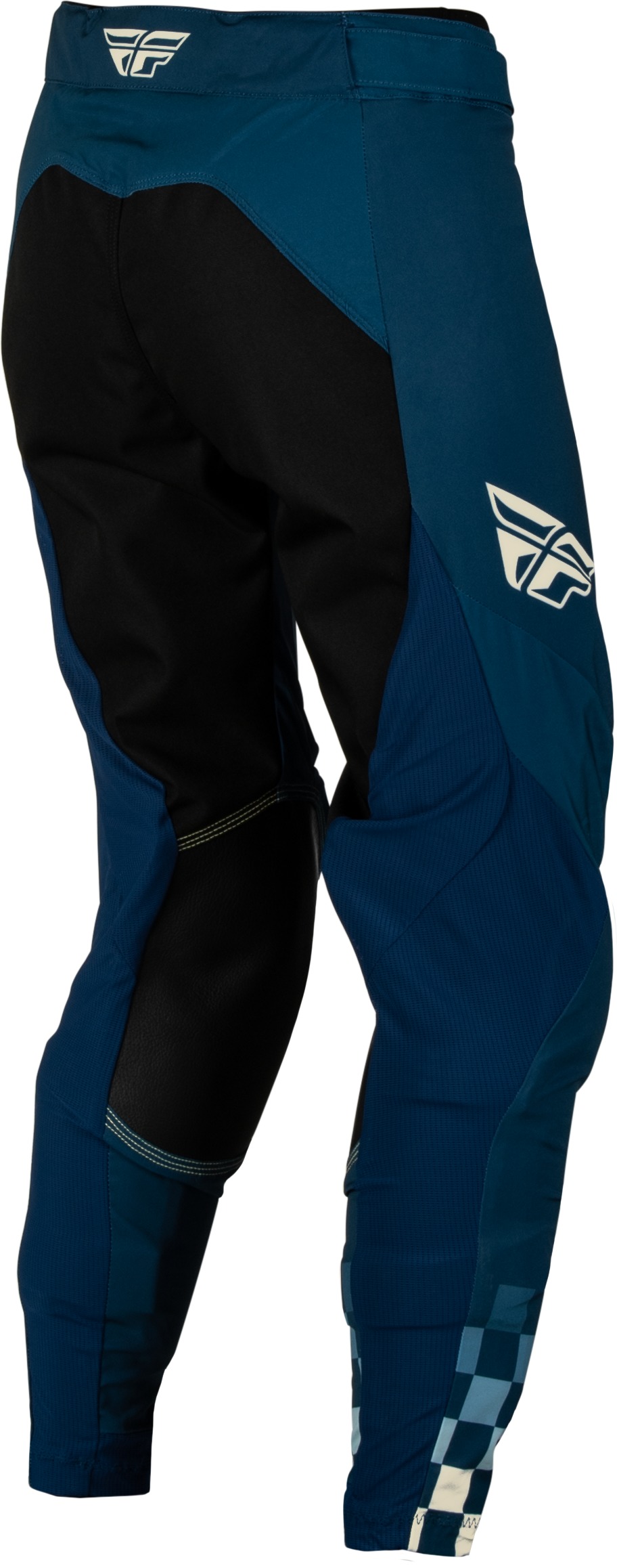 Fly Racing Womens Lite Pants Navy/Ivory US 03/04 - Image 4