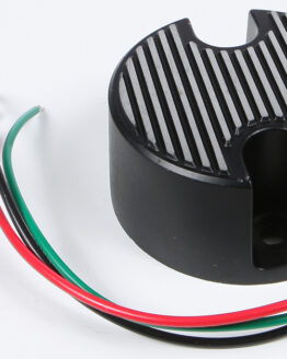 HardDrive 12V Generator Mount Style Regulator Black