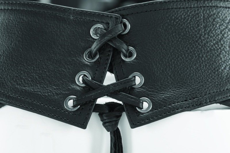 Kuryakyn Sierra Leather Chaps Black Women's Small - Image 8