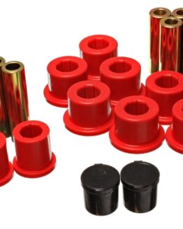 Energy Suspension Rear Spring Bushing Set - Red
