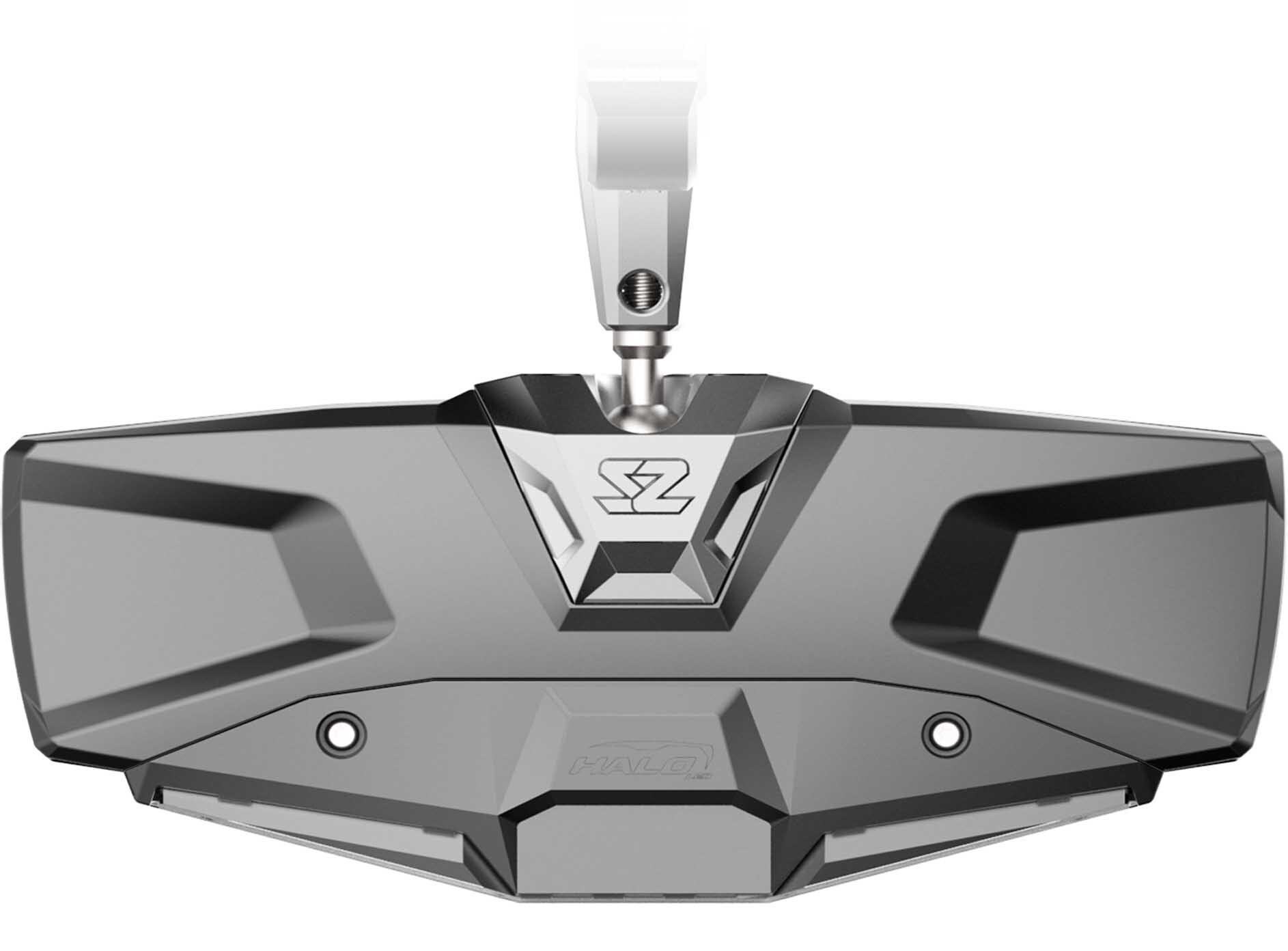 Halo-RA LED Rear View Mirror w/ Multimode lighting & Cast Aluminum Bezel - Image 6