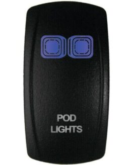 DragonFire Lighted On/Off Switch Blue LED 12V 20A